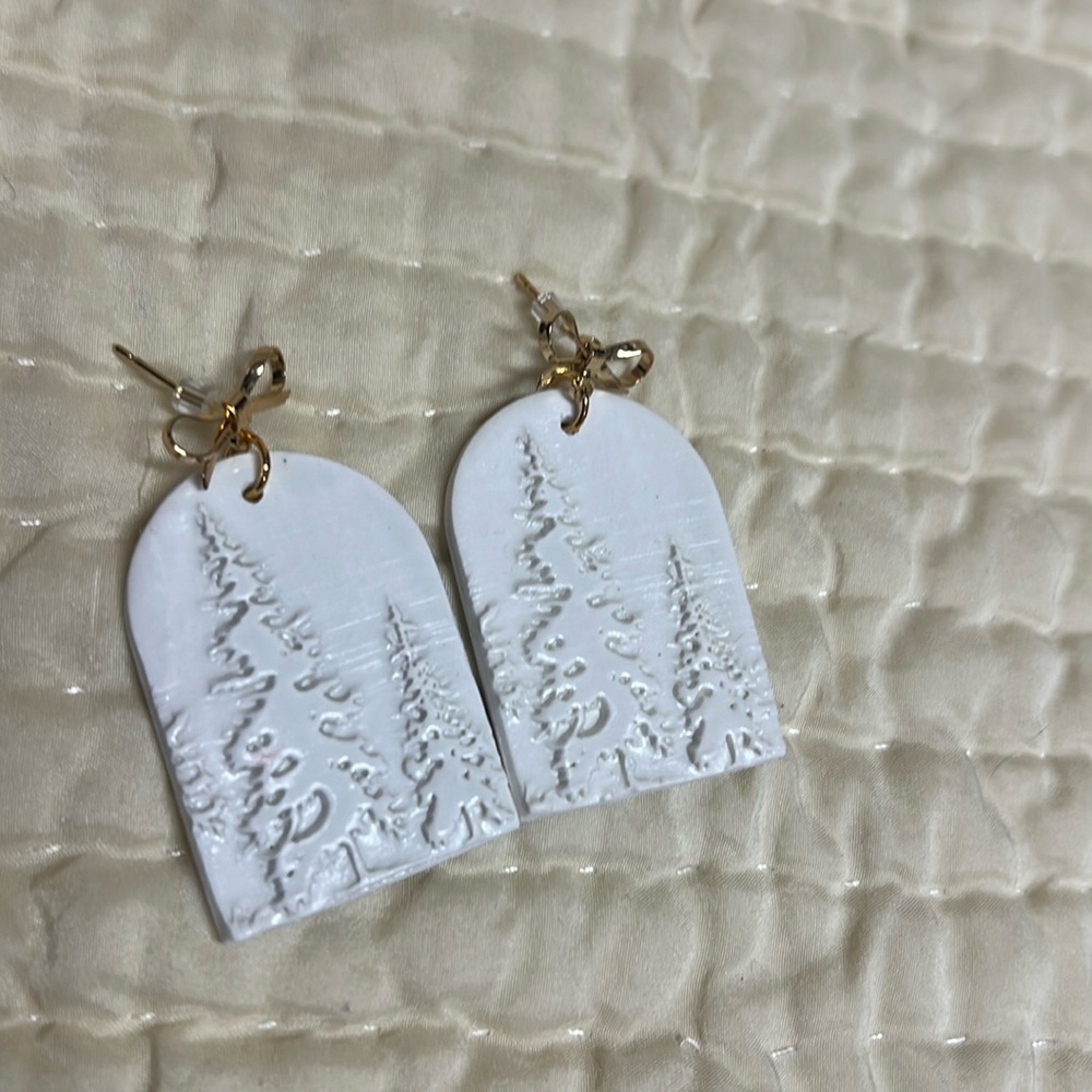 Handmade polymer clay earings